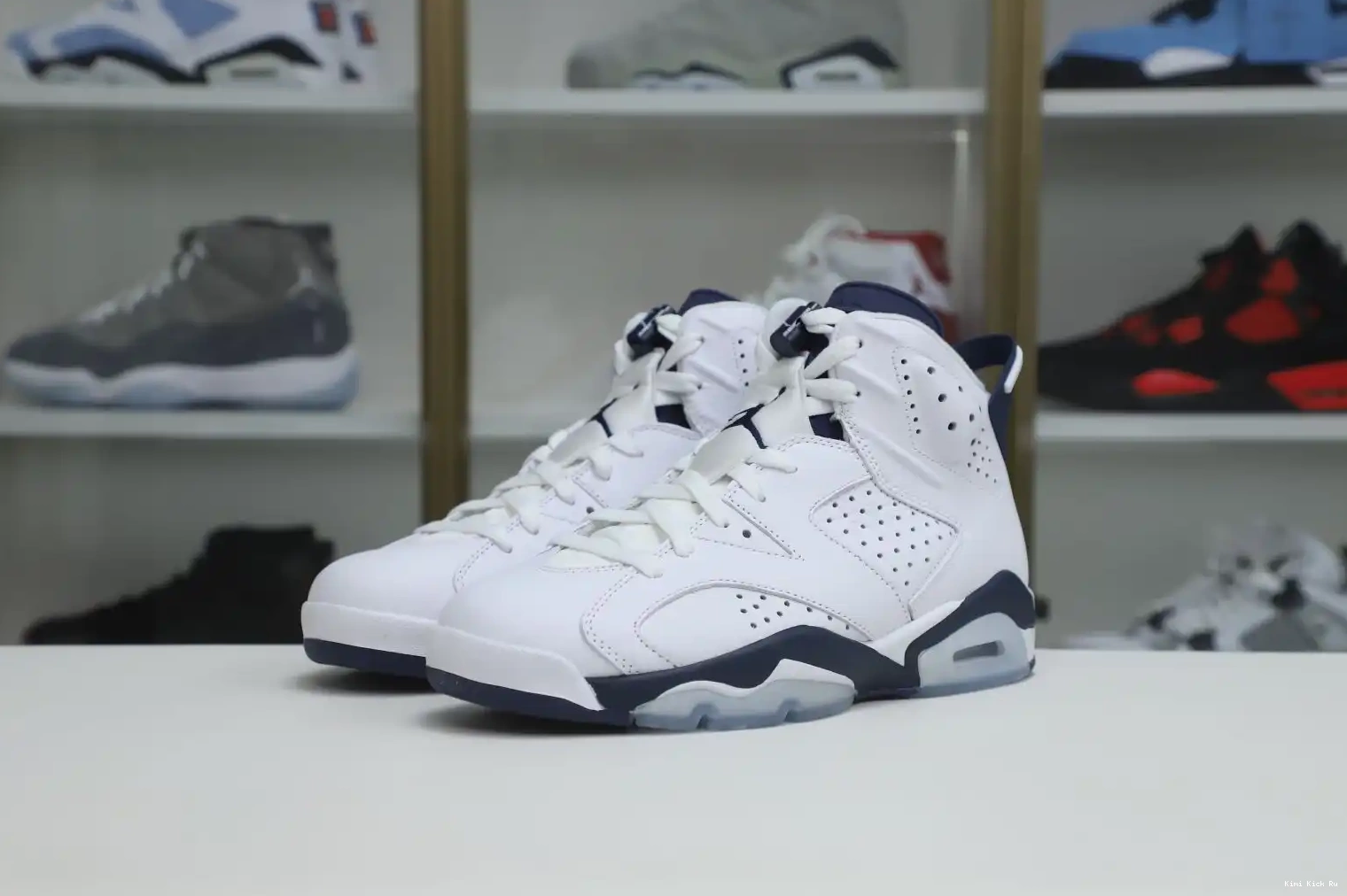 Kimikick JORDAN 6 AIR NAVY MIDNIGHT 0731